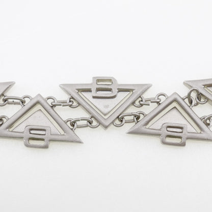Bottega Veneta Triangle, Silver, Silver, bracelet
