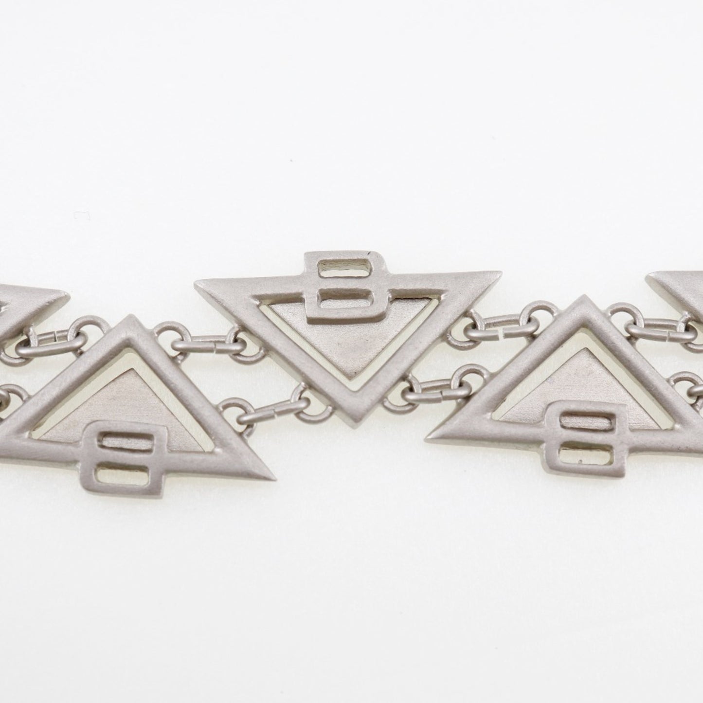 Bottega Veneta Triangle, Silver, Silver, bracelet