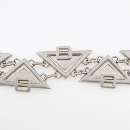 Bottega Veneta Triangle, Silver, Silver, bracelet