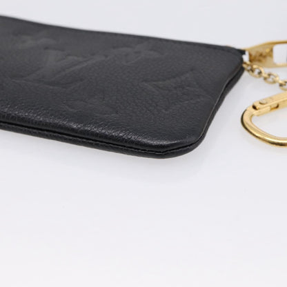 Louis Vuitton Key Monogram Empreinte Leather, Black, Leather, Clutch