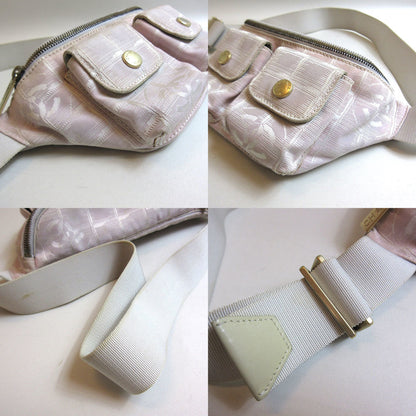 Chanel Travel line, Pink, Canvas, shoulder
