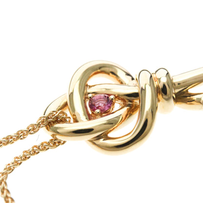 Tiffany & Co. Knot Key Pendant 18K Rose Gold, Gold, Pink Gold, Necklace