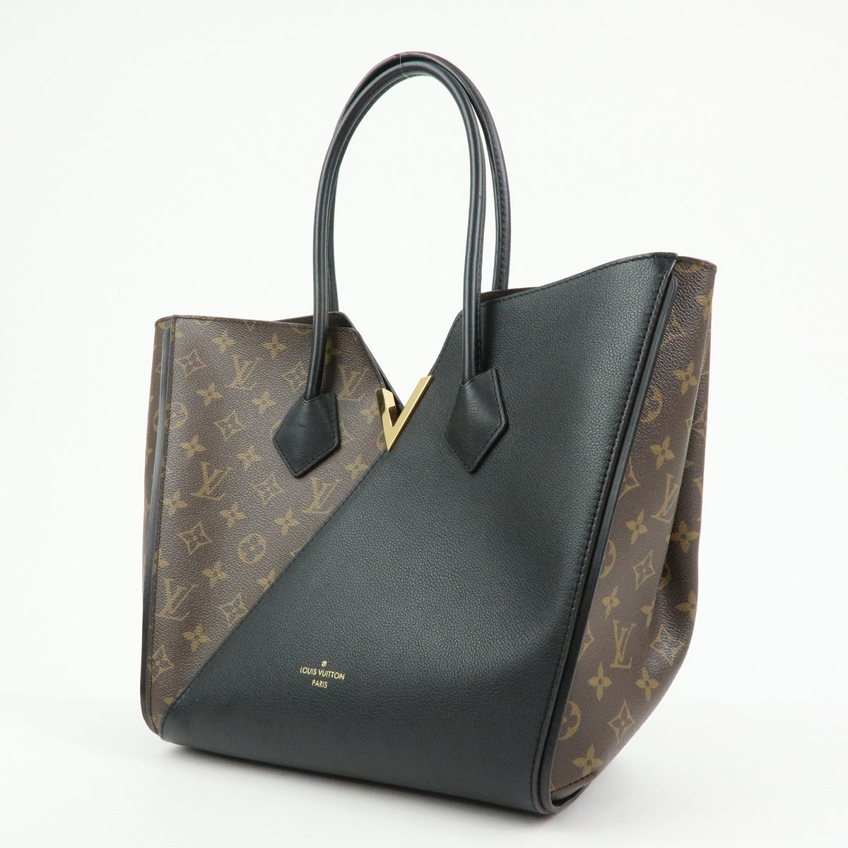 Louis Vuitton Kimono Monogram Canvas and Leather, Black, Canvas, Handbag