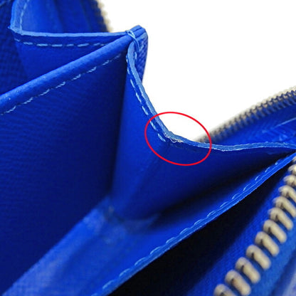 Louis Vuitton Portefeuille, Blue, Canvas, wallet