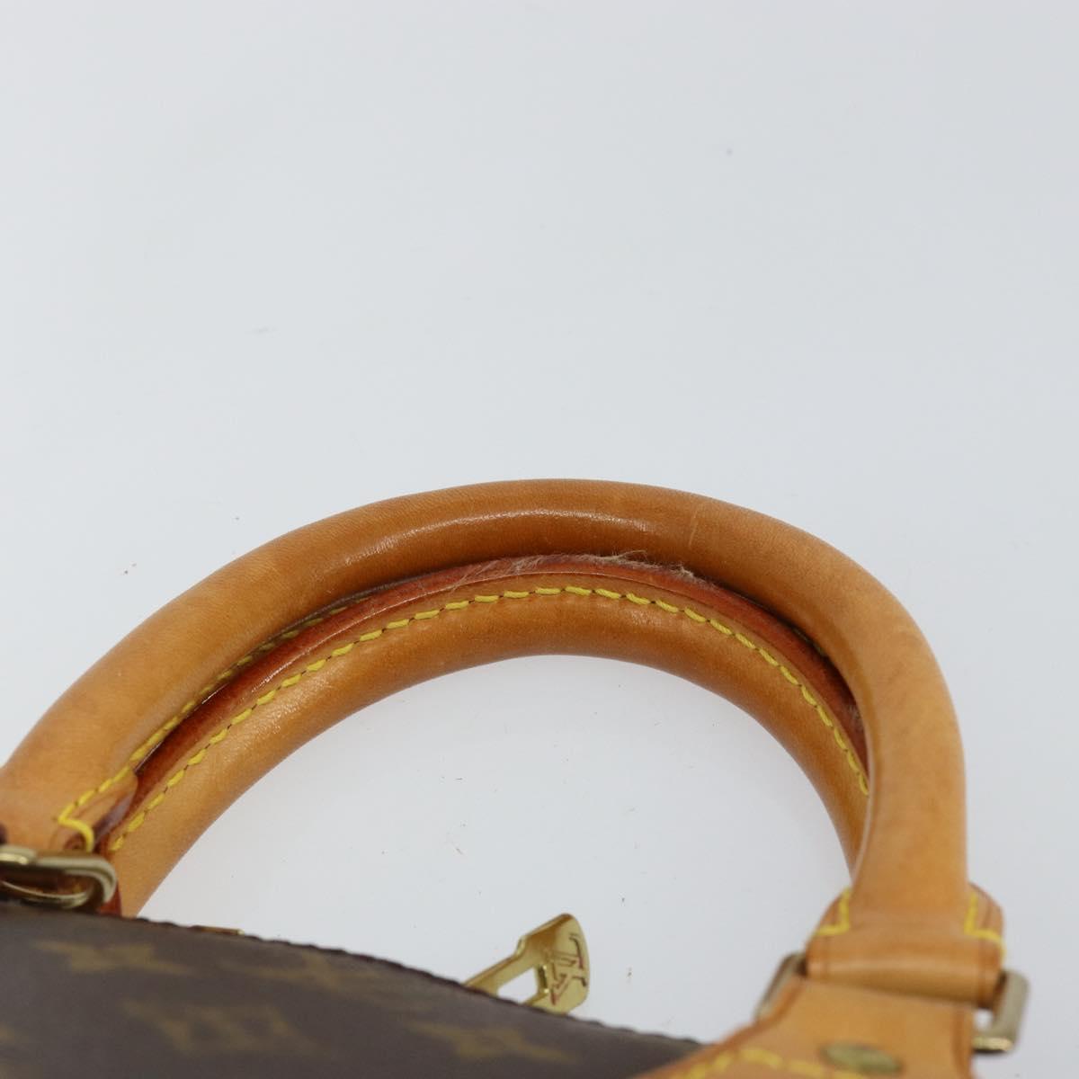 Louis Vuitton Alma Handbag Monogram Canvas, BROWN, CANVAS, Handbag