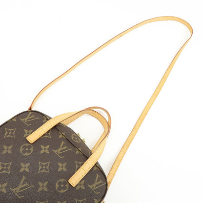 Louis Vuitton Spontini Monogram Canvas, Brown, Canvas, Handbag