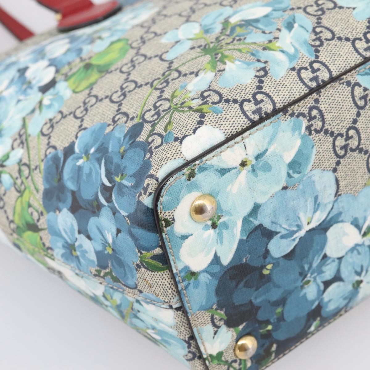 Gucci Linea A Convertible Blooms Print GG Coated Canvas, Multicolour, Canvas, Tote Bag