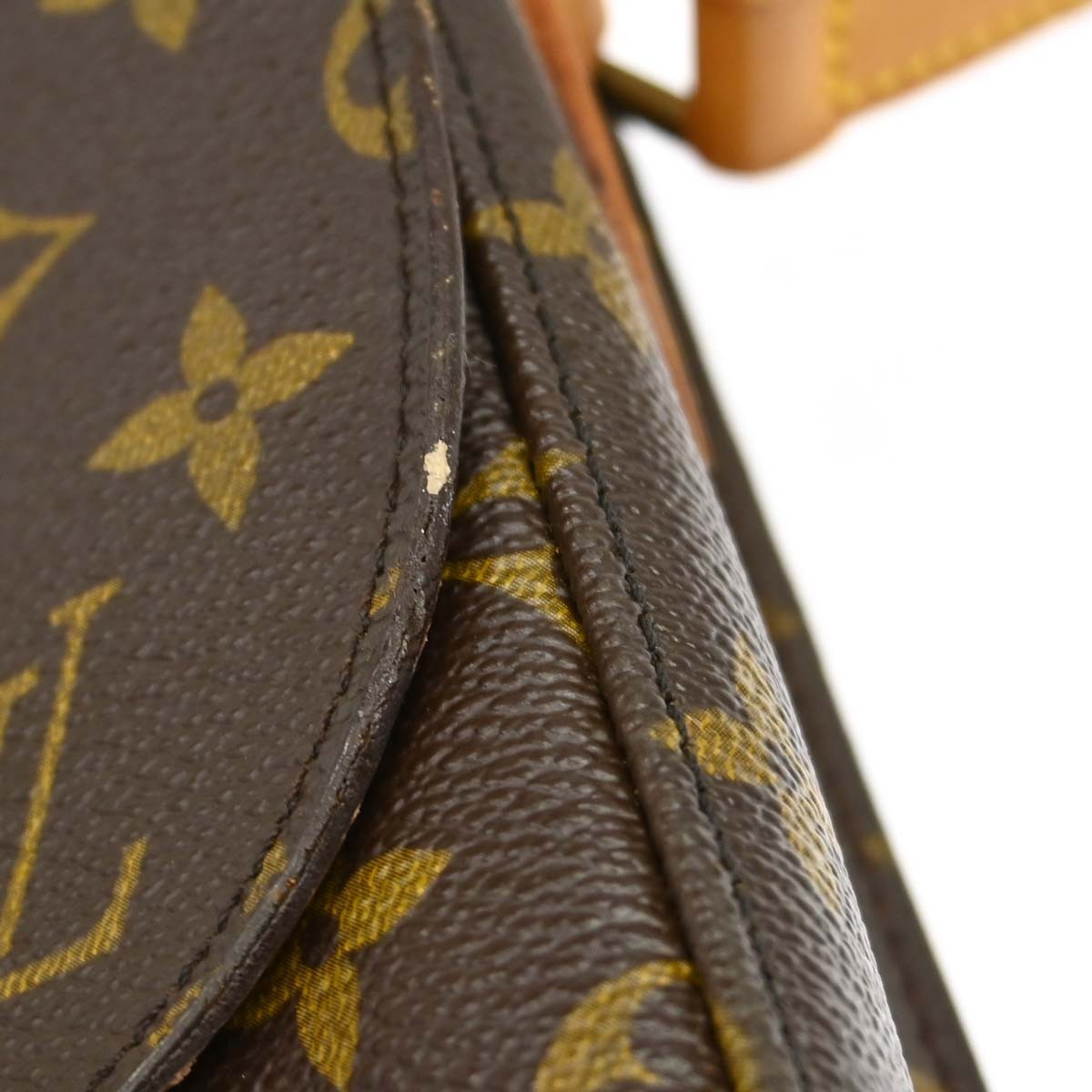Louis Vuitton Saint Cloud Monogram Canvas, Brown, Canvas, Handbag