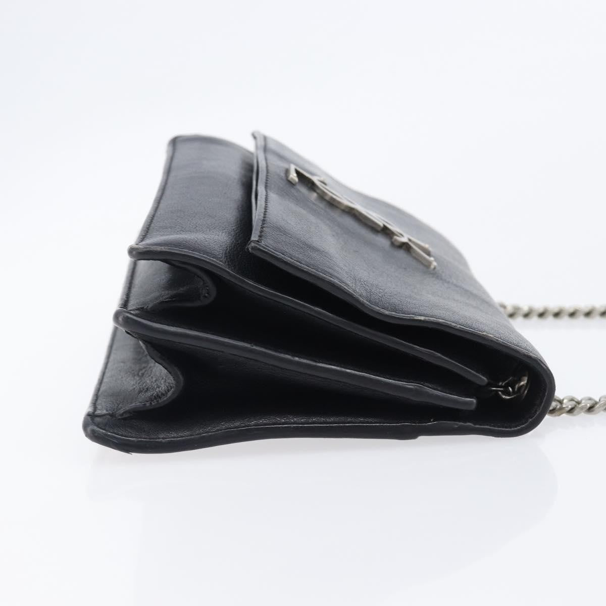 Saint Laurent West Hollywood Leather, Black, Leather, Shoulder Bag