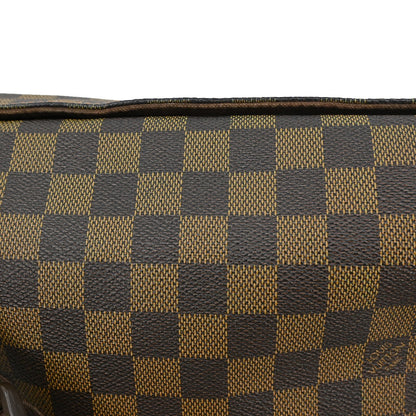 Louis Vuitton Naviglio Damier, Brown, Canvas, Shoulder Bag