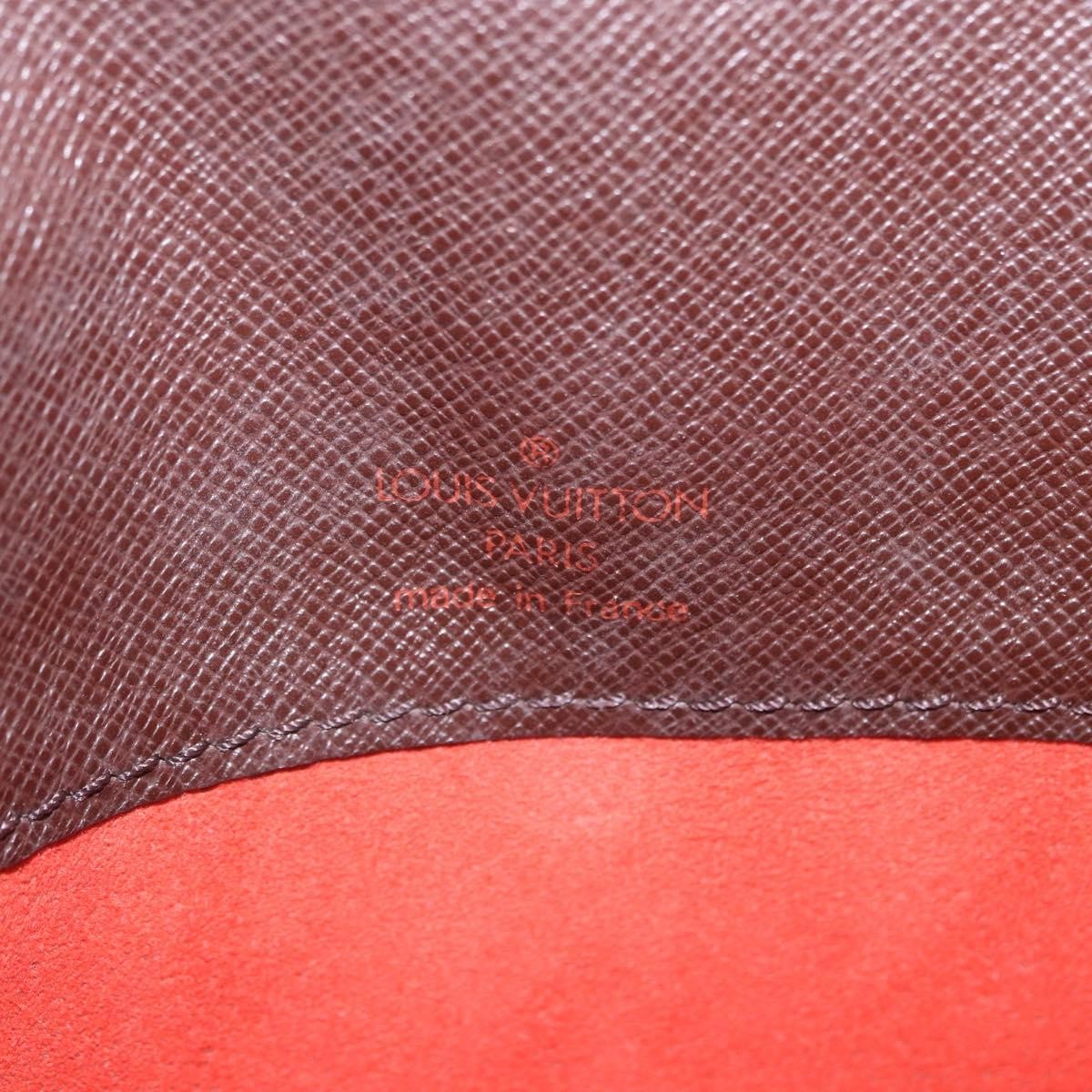 Louis Vuitton Pimlico Damier, Brown, Canvas, Handbag