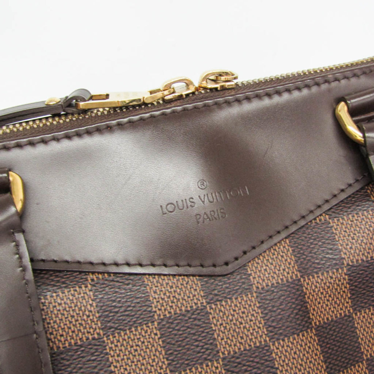 Louis Vuitton Westminster Damier, Brown, Canvas, Tote Bag