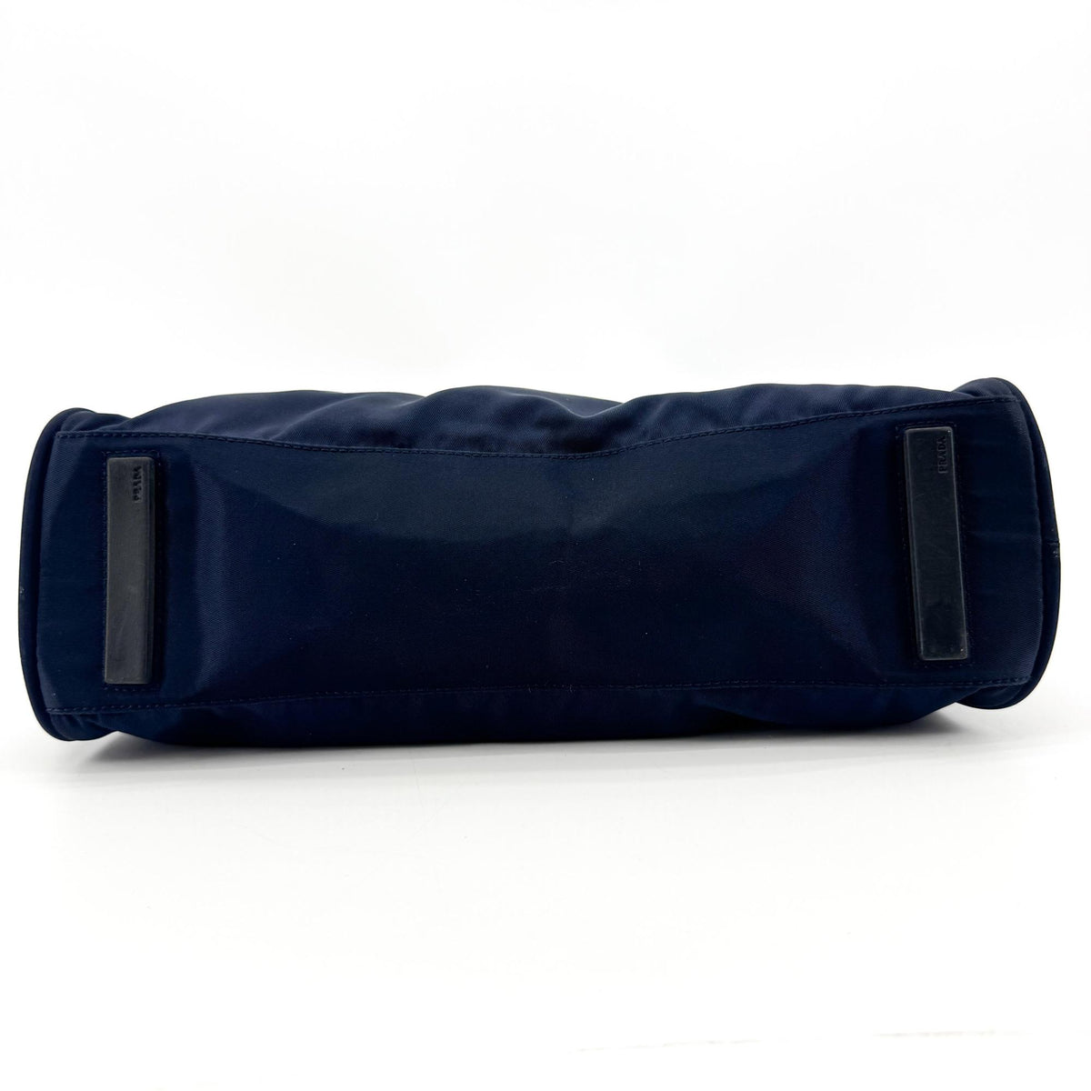 Prada Bowling Tessuto, Navy, Nylon, Shoulder Bag