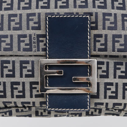 Fendi Fendi mamma baguette Monogram Canvas, Navy, Canvas, Handbag