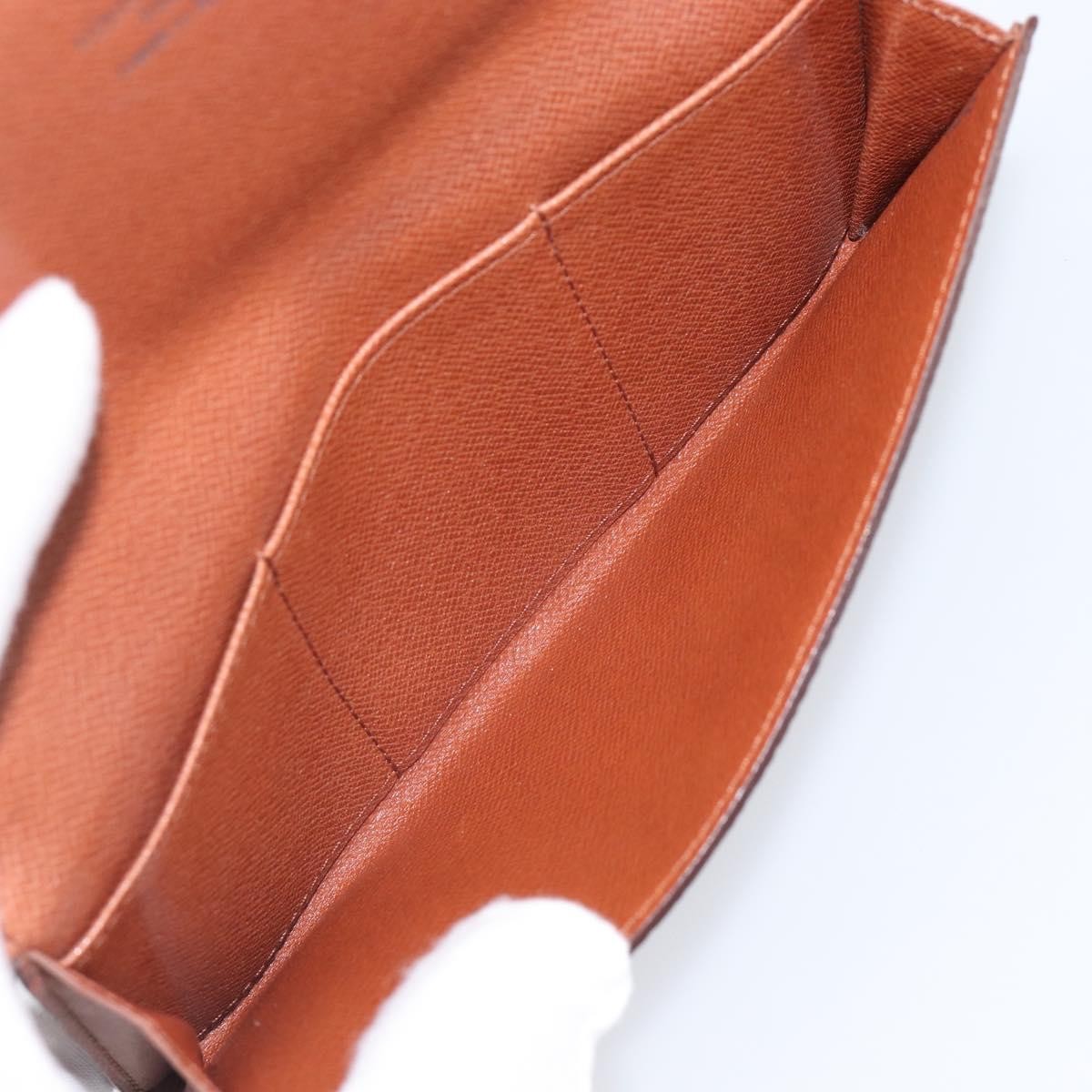 Louis Vuitton Long Macassar Monogram Canvas, Brown, Canvas, Wallet