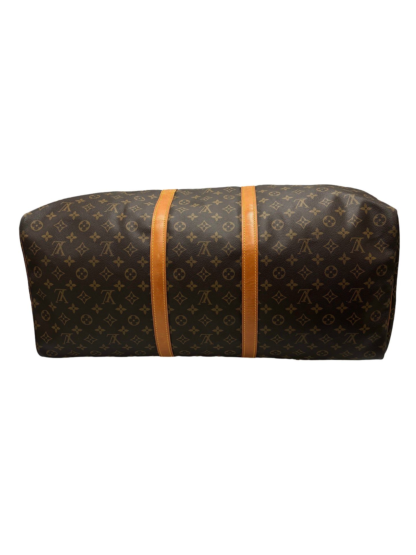 Louis Vuitton Keepall Monogram Canvas, Brown, Canvas, Travel Bag