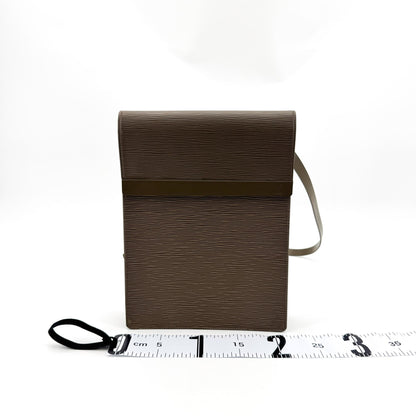 Louis Vuitton Ramatuelle Epi Leather, Brown, Leather, Handbag