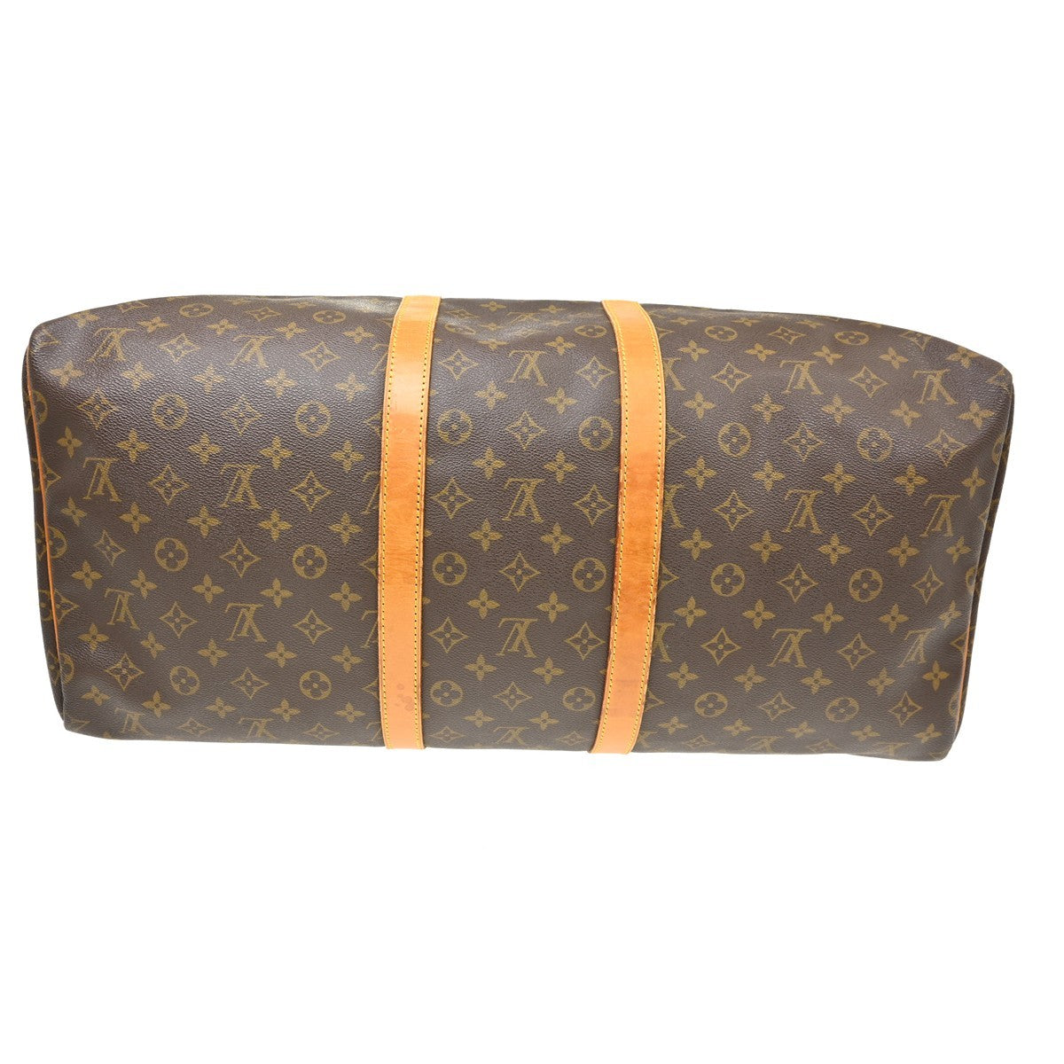 Louis Vuitton Keepall Monogram, Brown, Canvas, Travel Bag