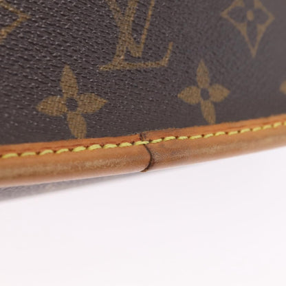 Louis Vuitton Sologne Monogram Canvas, Brown, Canvas, Handbag