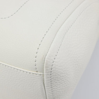 Celine Handbag Leather, White, Leather, Handbag