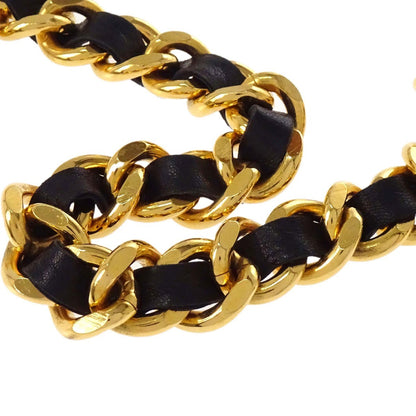 Chanel CC Medallion Chain Belt Metal with Leather, Gold, Gold Plated, Belt