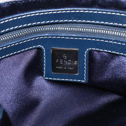 Fendi Fendi mamma baguette Monogram Canvas, Navy, Canvas, Handbag