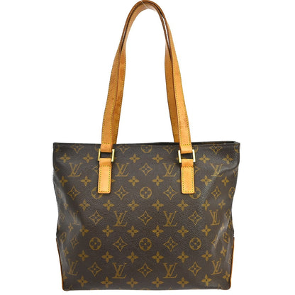 Louis Vuitton Cabas Piano Monogram Canvas, Brown, Canvas, Tote Bag