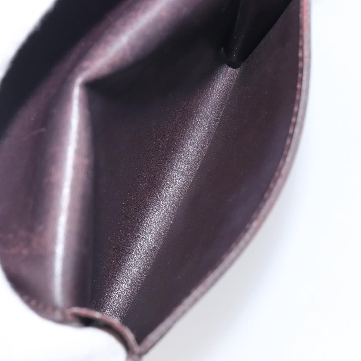 Louis Vuitton Elise Monogram Vernis, Burgundy, Patent Leather, Wallet