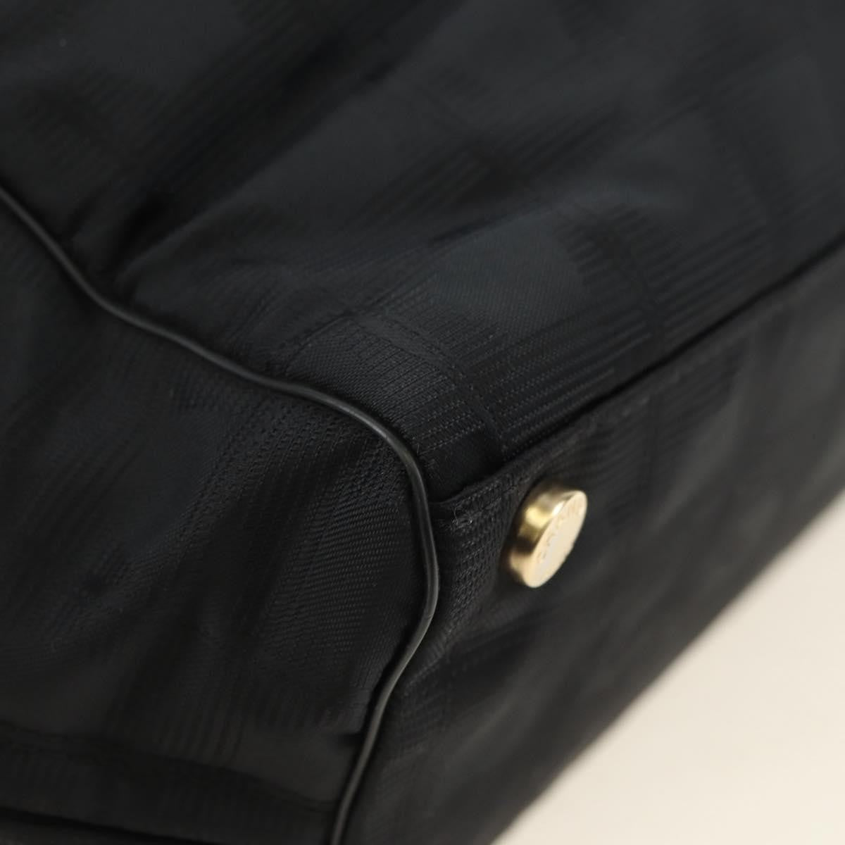Chanel Travel Line Nylon, Black, Nylon, Tote Bag
