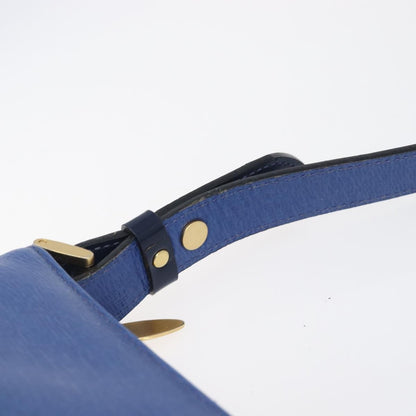 Burberry Shoulder Leather, Blue, Leather, Shoulder Bag