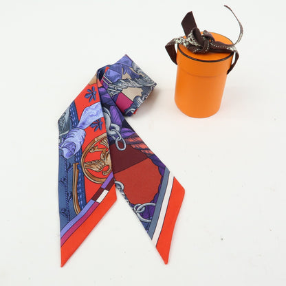 Hermes TWILLY SCARF Silk, Multicolour, Silk, Scarf