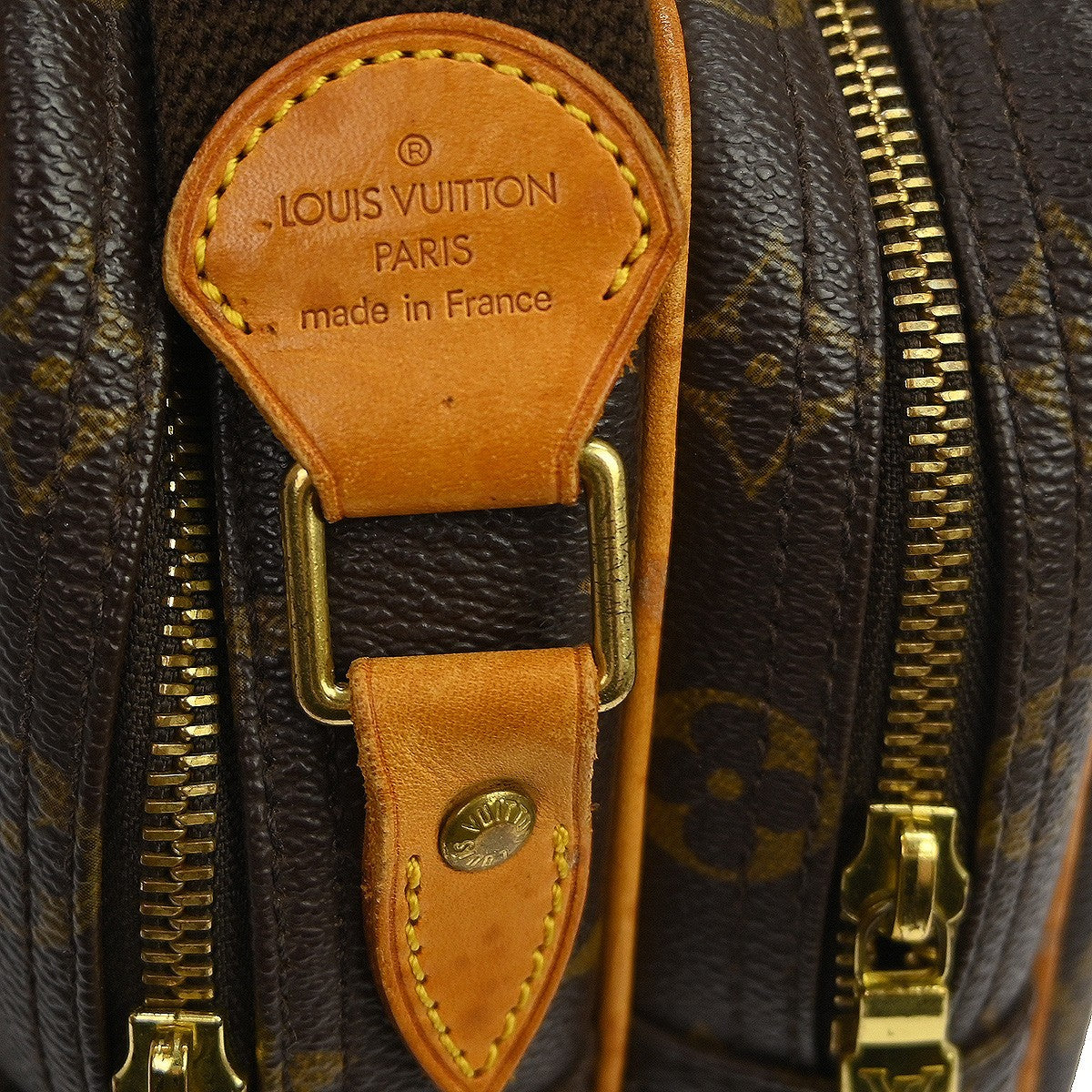 Louis Vuitton Reporter Monogram Canvas, Brown, Canvas, Shoulder Bag