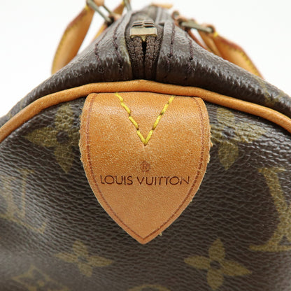 Louis Vuitton Speedy Monogram Canvas, Brown, Canvas, Handbag