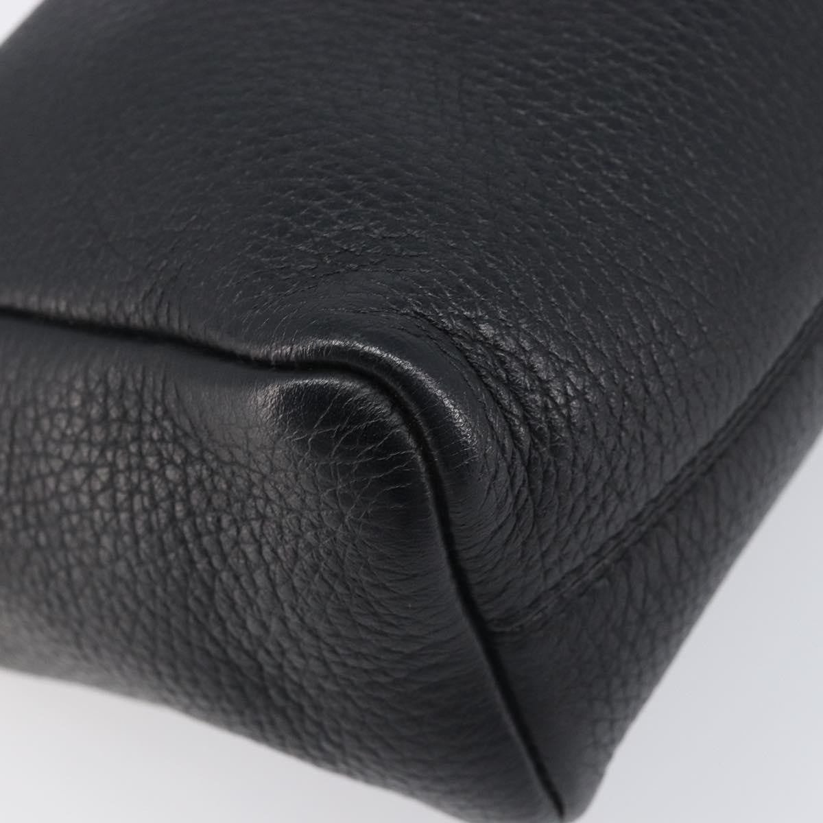 Burberry Shoulder Leather, Black, Leather, Shoulder Bag