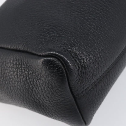 Burberry Shoulder Leather, Black, Leather, Shoulder Bag