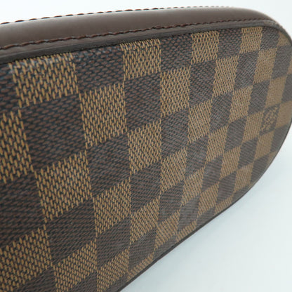 Louis Vuitton Manosque Damier, Brown, Canvas, Handbag