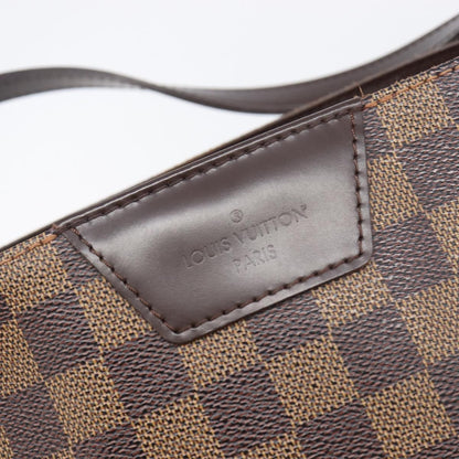 Louis Vuitton Cabas Rivington Damier, Brown, Canvas, Tote Bag