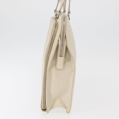 Prada Convertible Travel Saffiano Leather, Beige, Leather, Briefcase