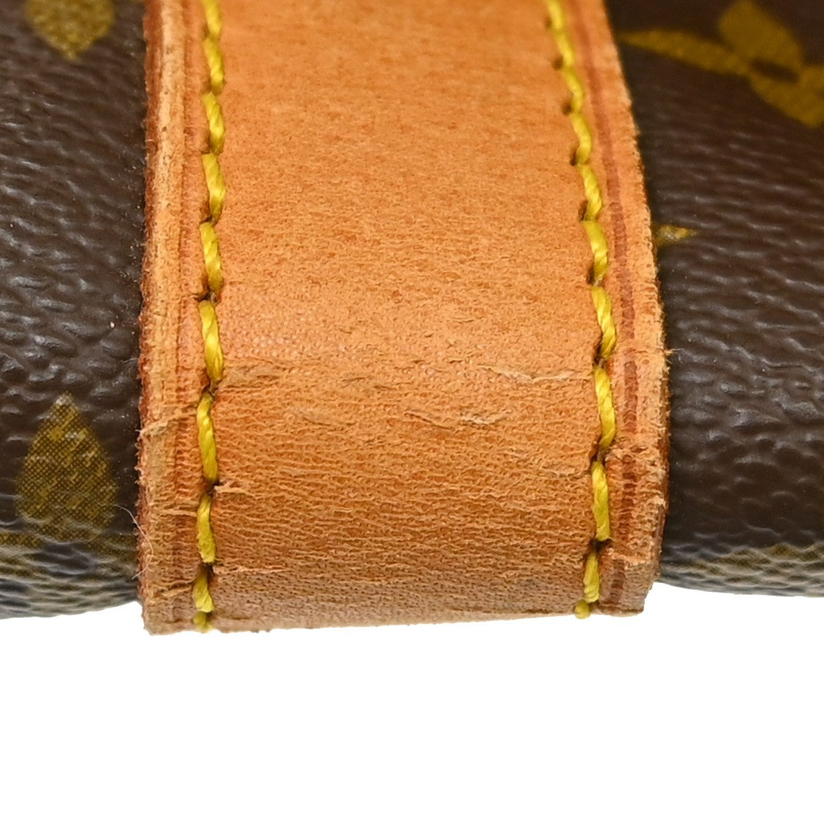 Louis Vuitton Keepall Bandoulière Monogram, Brown, Canvas, Travel Bag
