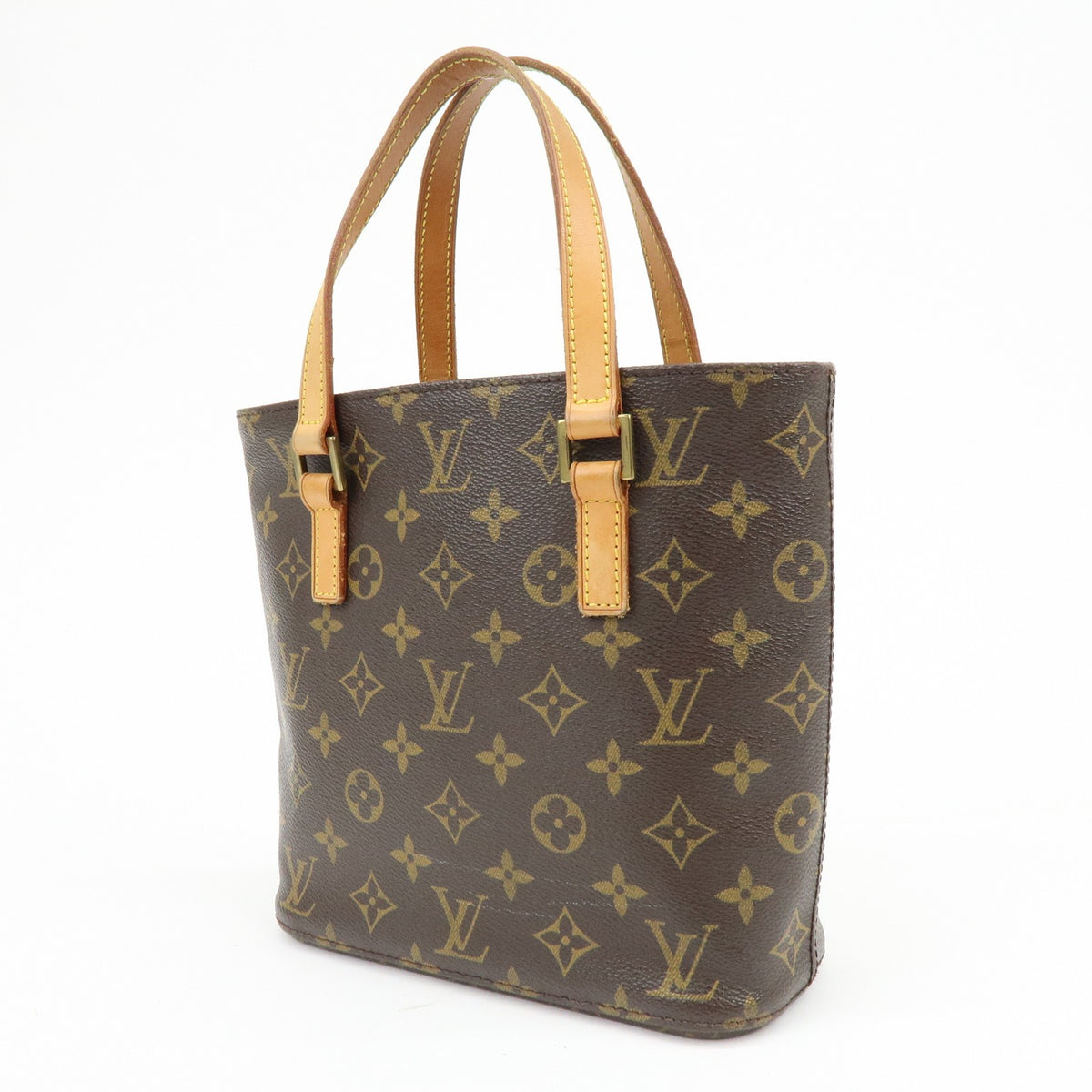 Louis Vuitton Vavin Monogram Empreinte Leather, Brown, Canvas, Tote Bag