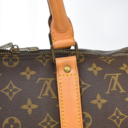 Louis Vuitton Keepall Monogram Canvas, Brown, Canvas, Travel Bag