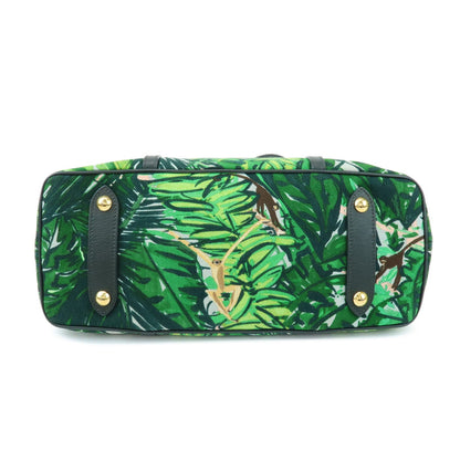 Louis Vuitton Ailleurs Cabas Limited Edition Printed Canvas, Green, Canvas, Tote Bag