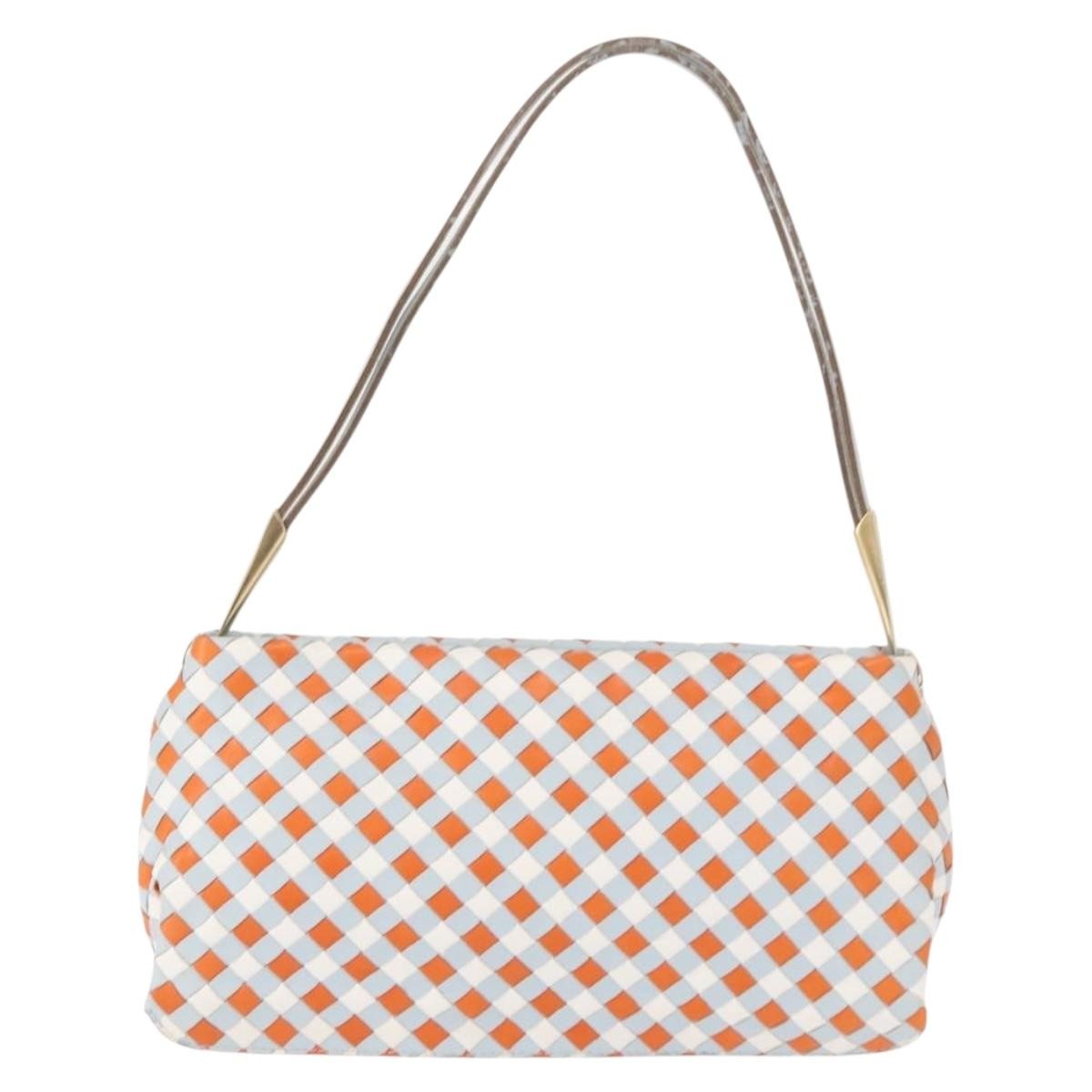Bottega Veneta Intrecciato Shoulder Leather, Multicolour, Leather, Shoulder Bag