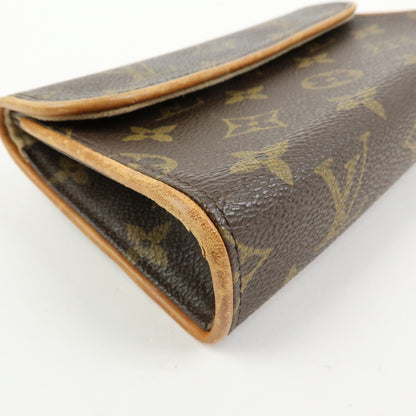 Louis Vuitton Florentine Waist Monogram Canvas, Brown, Canvas, Handbag