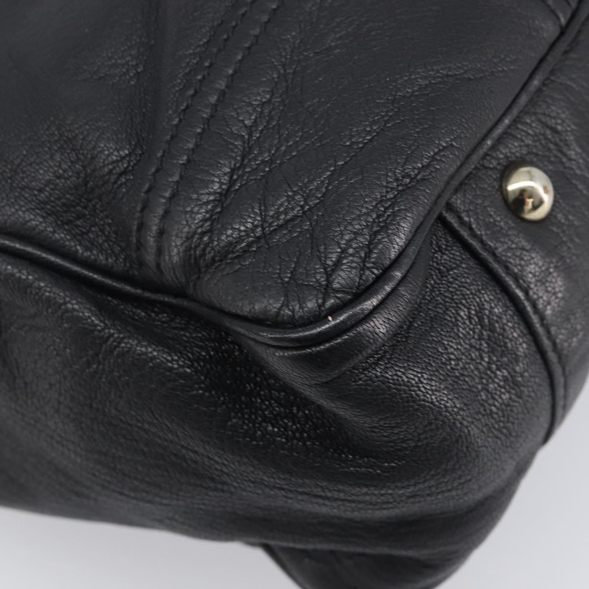 Gucci Princy Leather, Black, Leather, Tote Bag