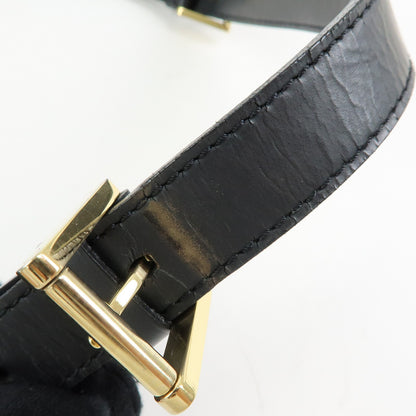 Louis Vuitton Mandara Epi Leather, Black, Leather, Shoulder Bag