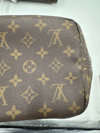 Louis Vuitton Neverfull NM Tote Monogram Canvas, Brown, Leather, Shoulder Bag