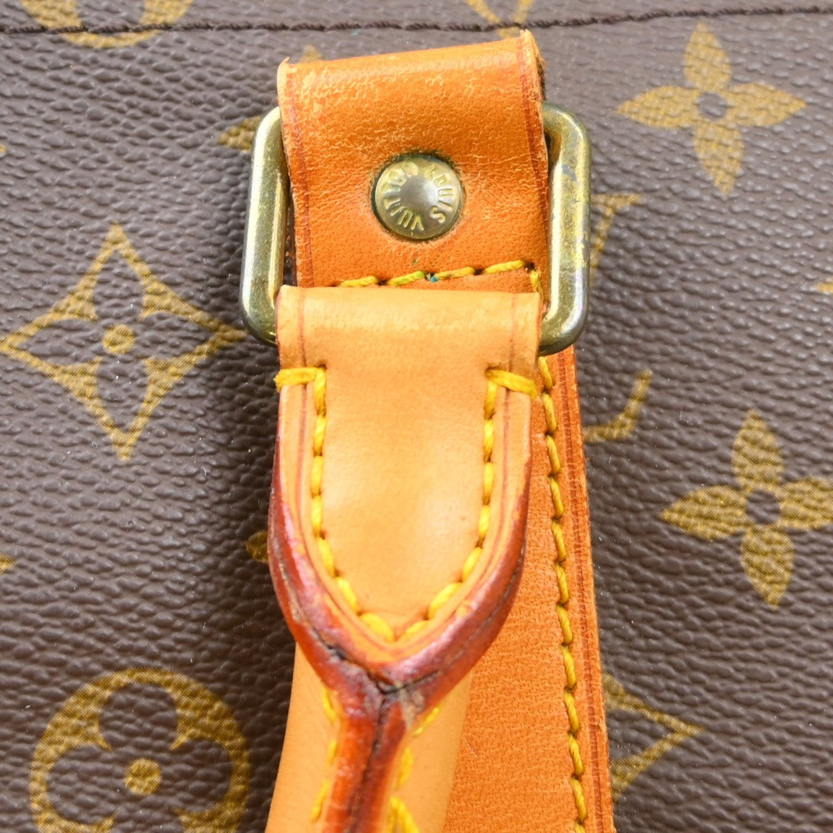 Louis Vuitton Keepall Monogram Canvas, Brown, Canvas, Travel Bag