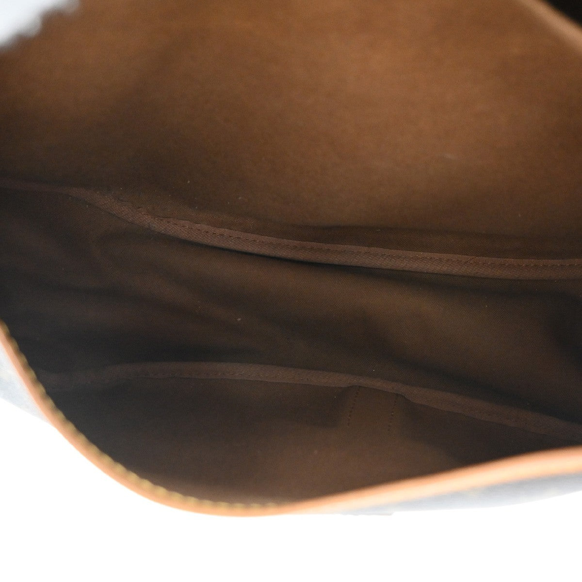 Louis Vuitton Saumur Monogram Canvas, Brown, Canvas, Shoulder Bag