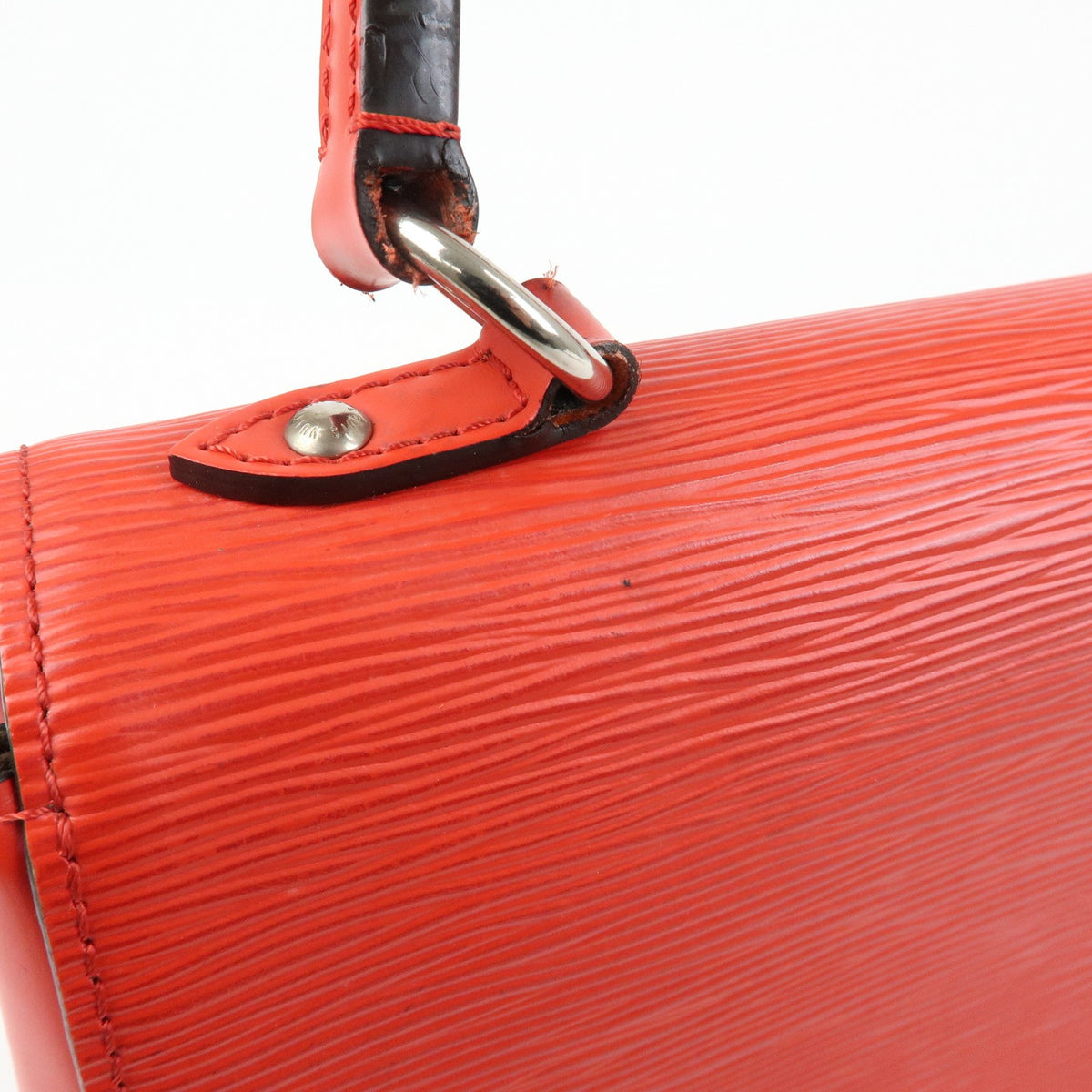 Louis Vuitton Cluny Top Handle Epi Leather, Red, Leather, Handbag